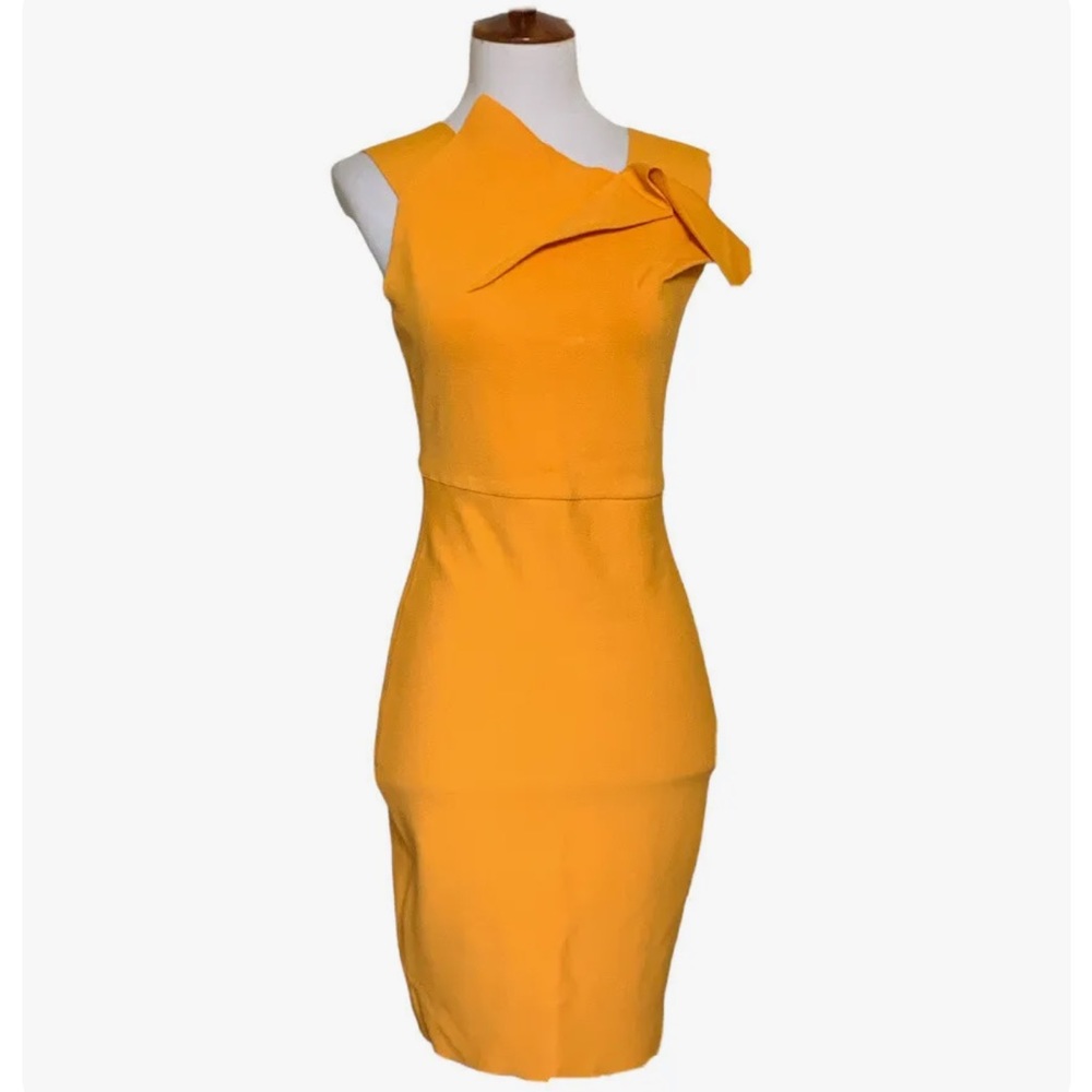 Bandage Dress Medium Legerbabe Yellow Bodycon Sexy Zip Up Mini Tube Tank Club